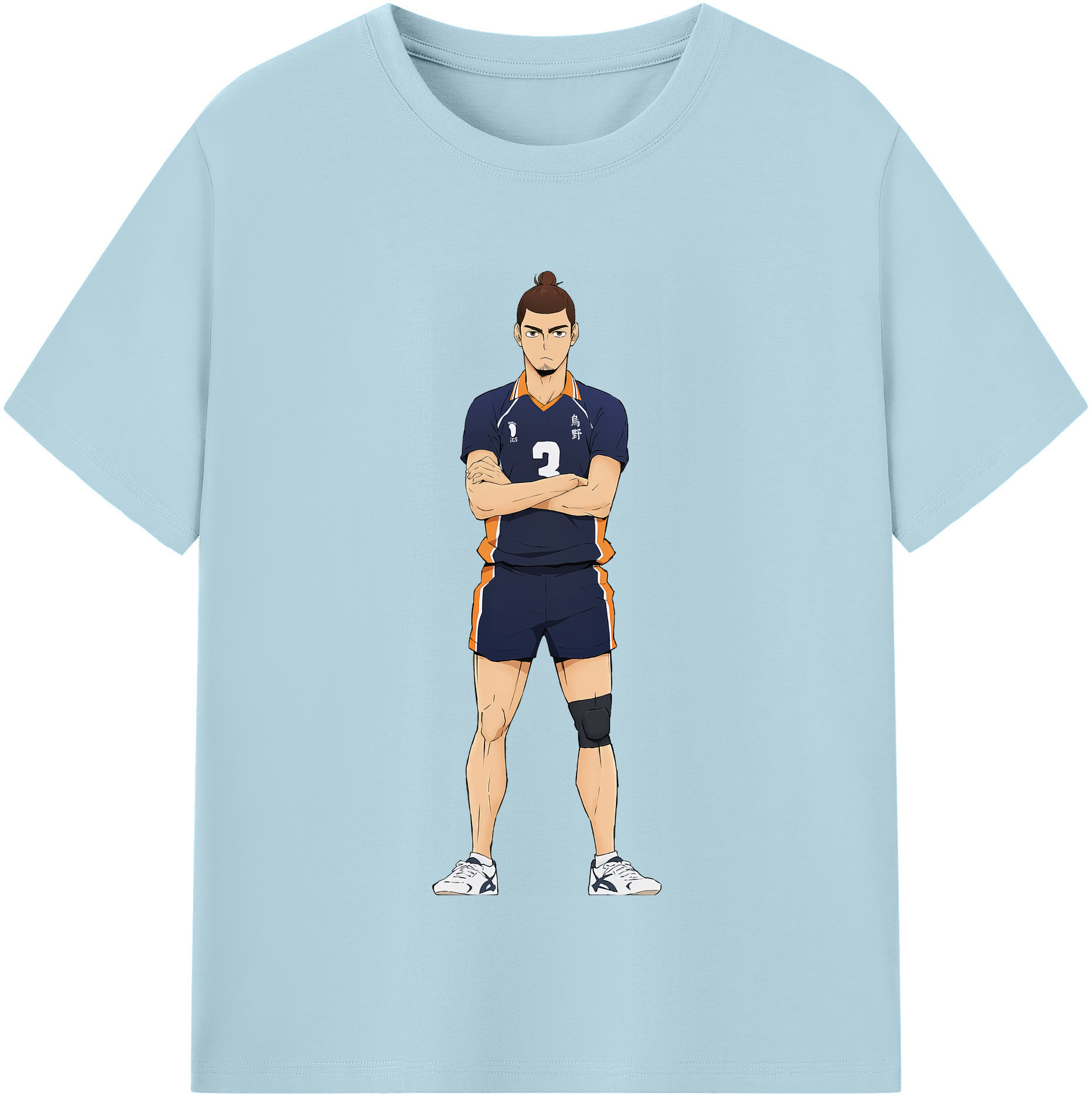 （画像用） ハイキュー!! Haikyu!! 綿100％半袖Tシャツ（フロントプリント）